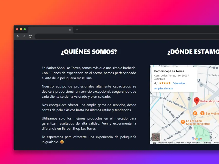 PeluqueriApp — captura del proyecto